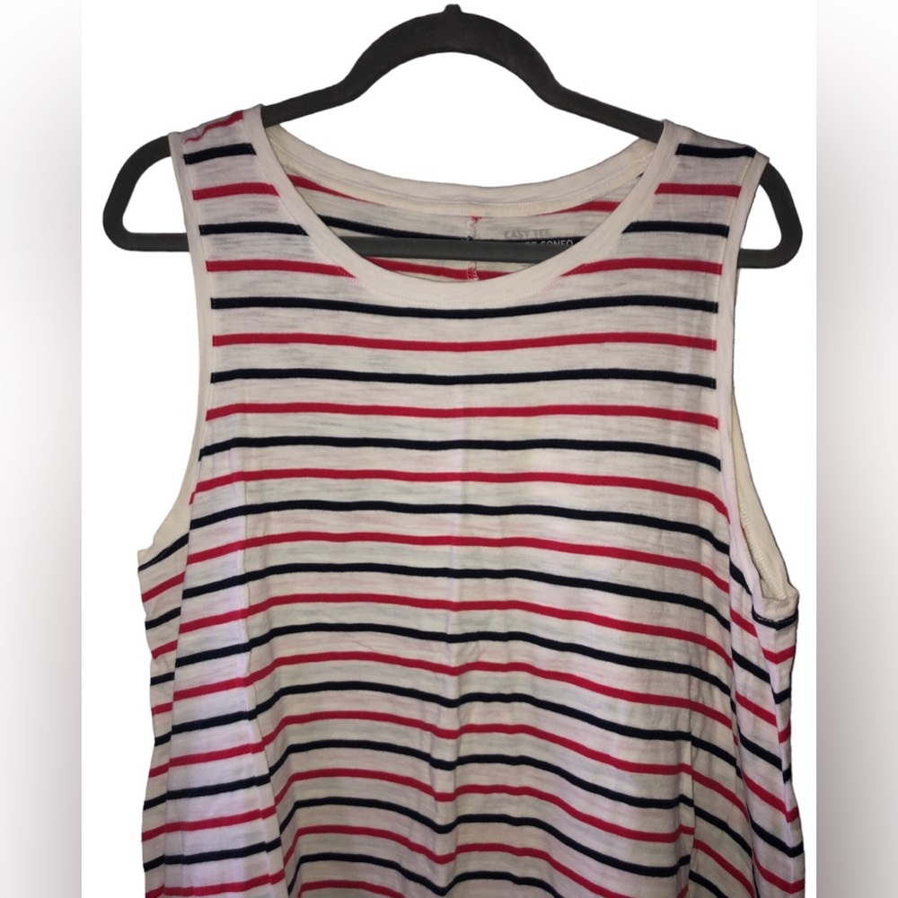 XL Blue and Red Stripped Gap Top